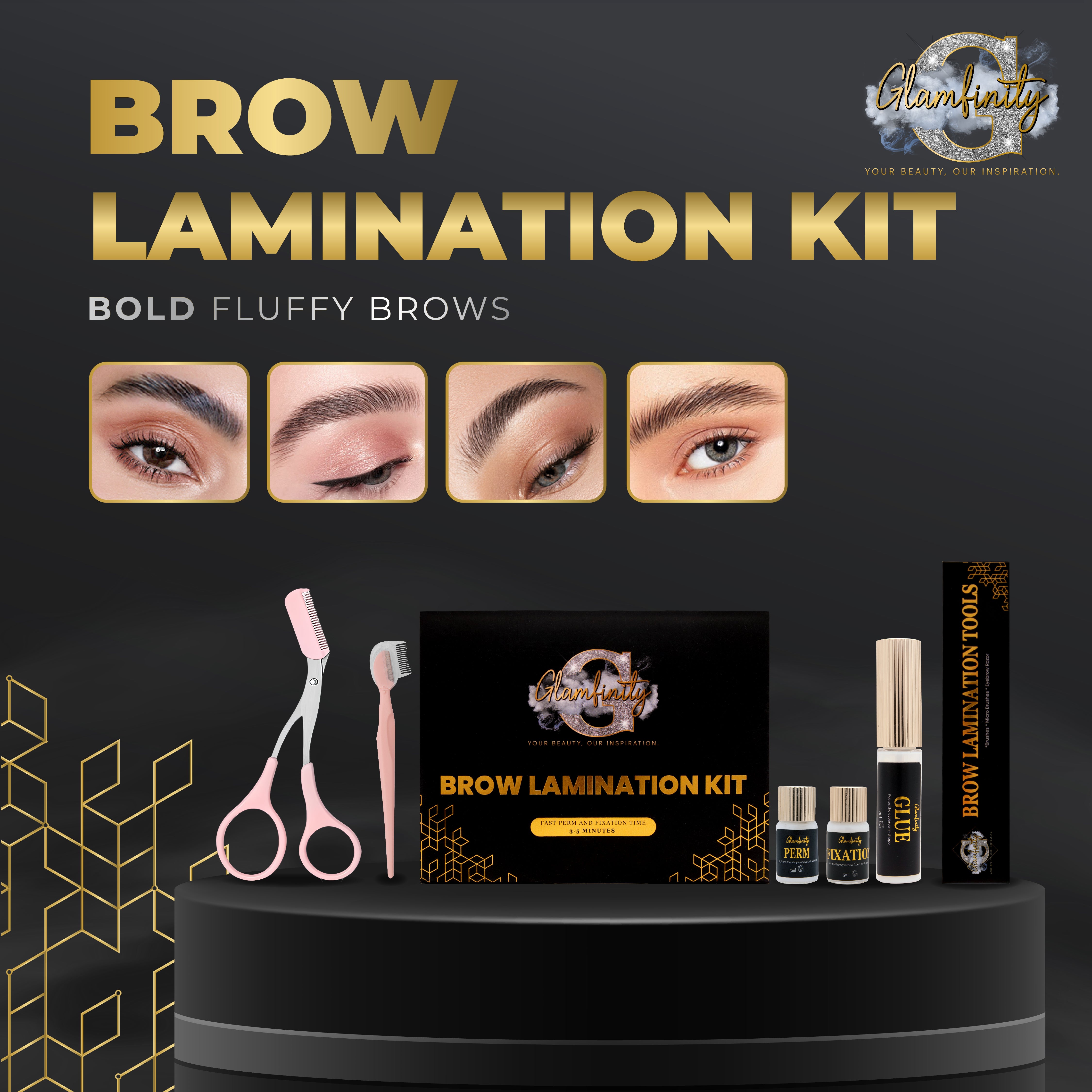 Brow lamination kit